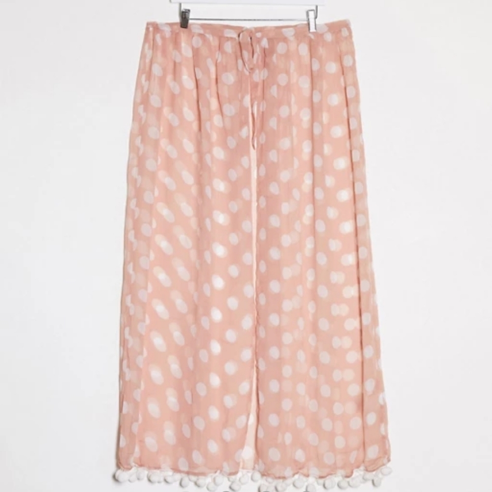 NWT Brave Soul Plus Printed Beach Skirt